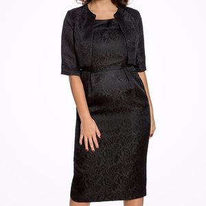 Amanda Black 1960s Inspired Pencil Dress & Bolero